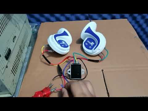 12V 115db Classical Snail Shaped Horn Auto Speaker Tone Siren for Vehicle / Boat / Car / Van / Truck