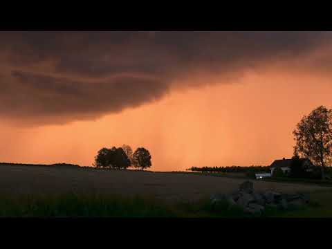 Sunset Thunderstorm Timelapse