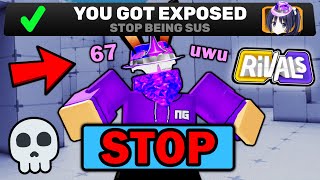 Rivals got EXPOSED... (Roblox Rivals News) | The Truth 😱