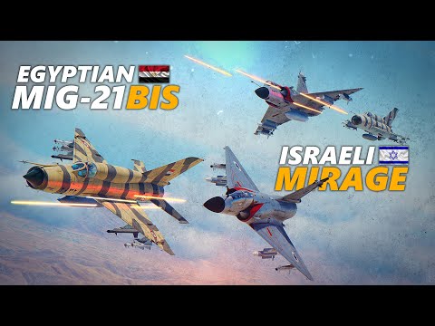 Egyptian Mig-21Bis Vs Israeli Mirage Dogfight | Digital Combat Simulator | DCS |