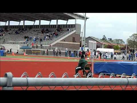 David Reinhardt High Jumps 6'6"