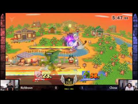 Chiroz (Charizard) vs Rich Brown (Mewtwo) - Winner's SAC #6