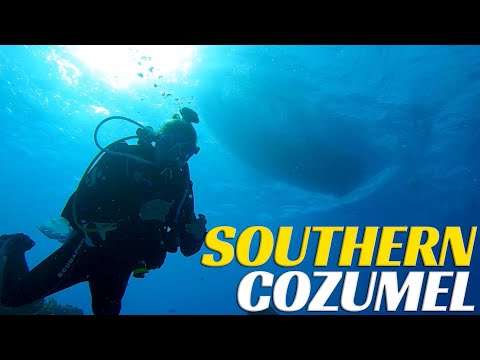 Scuba Diving South Cozumel - Mexico Scuba Diving Adventure - Ep 56