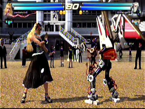 09 Alisa y Combot Vs Lili y Jaycee - Tekken Tag Tournament 2