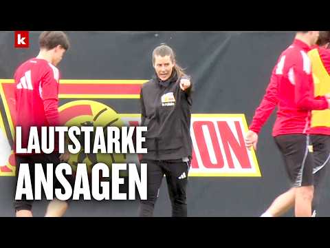 Video Thumbnail: Eta legt los: Ihre historische erste Einheit als Union-Trainerin