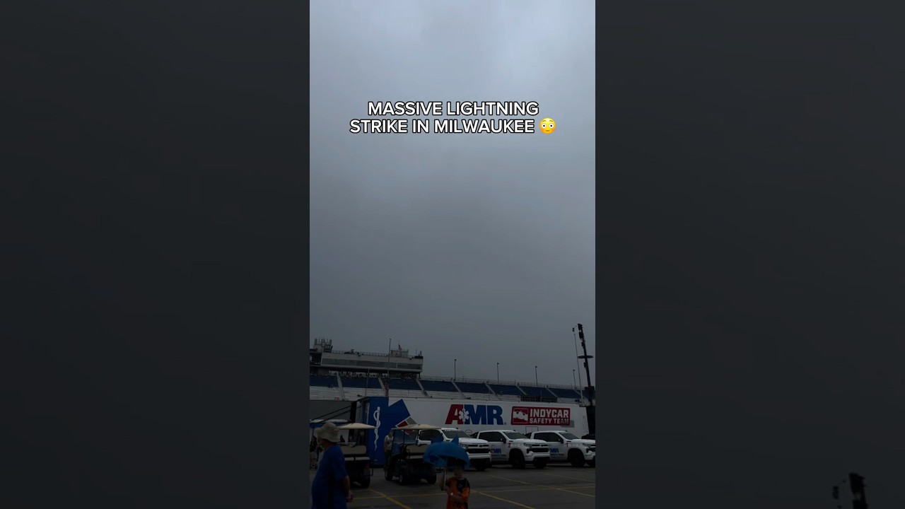 Click to watch the video “WEATHER DELAY ⚡️🌩️”