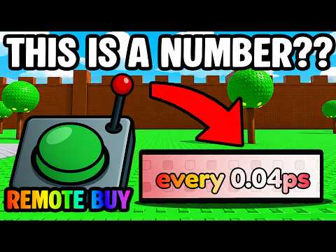 NEW REMOTE BUY MAKES ME MONEY every *PICO-SECOND* in ROBLOX SELL LEMONS...
