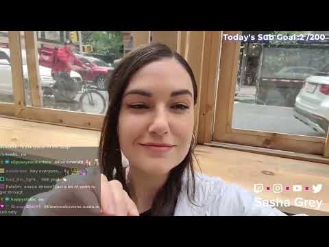 Sasha Grey VOD 12/June/2022 - New York City IRL. Launch Time