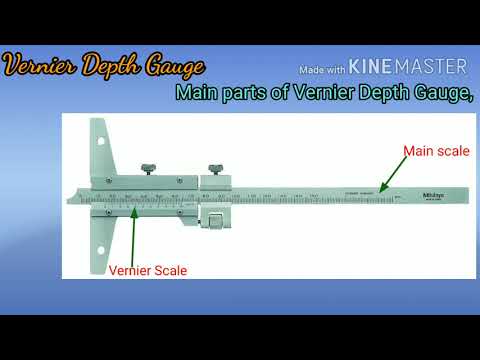 Vernier Depth Gage