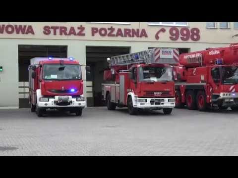 Godzina "W" - Gdańsk strażacy oddali hołd Powstańcom. 4K.