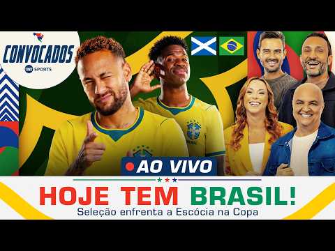 HOJE É DIA DE BRASIL! BECHLER, ANDRE HENNING, VSR E TAYNAH ANALISAM A PARTIDA CONTRA ESCÓCIA