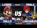 Olympus Lunchables Roy Vs Gallo Mario PM Losers Finals Project M