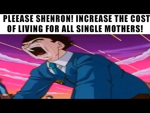 PLEASE SHENRON! INCREASE THE COST OF LIVING FOR SINGLE MOTHERS!