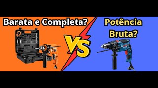 (NOVO)Mondial Barata vs. Bosch Profissional: Qual Furadeira de Impacto Vale Seu Dinheiro?