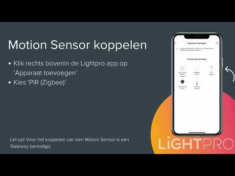 Motion Sensor koppelen