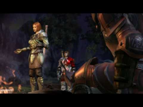 Dragon Age: Origins - Leliana sings a song in the camp