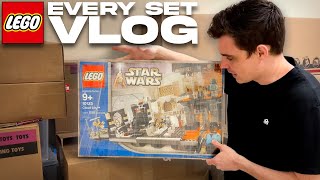 EVERY LEGO Star Wars Set Ever Arrives & NEW LEGOLAND FERRARI EXPERIENCE! (MandR Vlog)