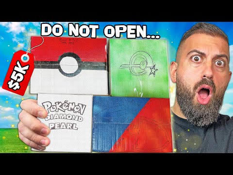 I Opened a $5,000 Pokemon TIME CAPSULE!
