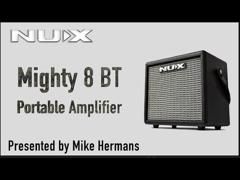 NuX Mighty 8 BT 8-Watt 1x6.5" Digital Modeling Guitar Combo - Black, Perfect Busking Amp! image 5