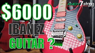 Video thumbnail for IBANEZ JEM777SK 30TH ANNIVERSARY ELECTRIC GUITAR by Andy7String