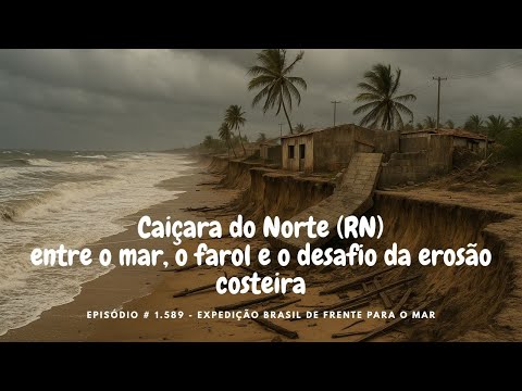 Caiçara do Norte (RN): entre o mar, o farol e o desafio da erosão costeira - Episódio 1.589 -