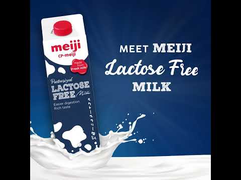 Meet Meiji Lactose Free Milk - Tummy Friendly Goodness