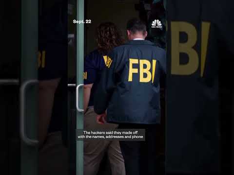 Hackers claim they broke into FBI database