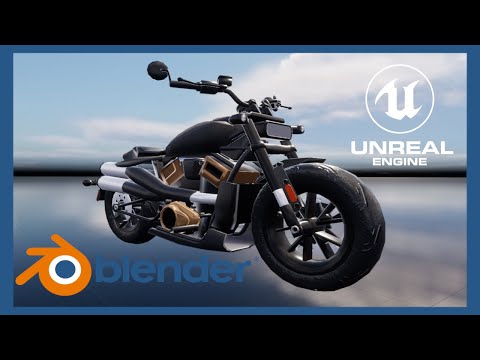 UE5 Chaos Motorcycle Setup Part 1