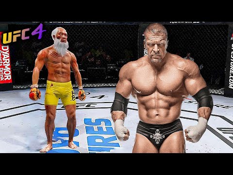 Old Bruce Lee vs. Triple H (EA Sports UFC 4) - rematch