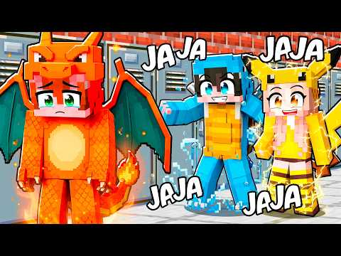 PRIMER DÍA en la ESCUELA POKEMON en Minecraft!