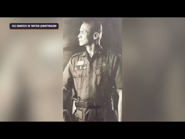 Pong Biazon: The last officer and a gentleman