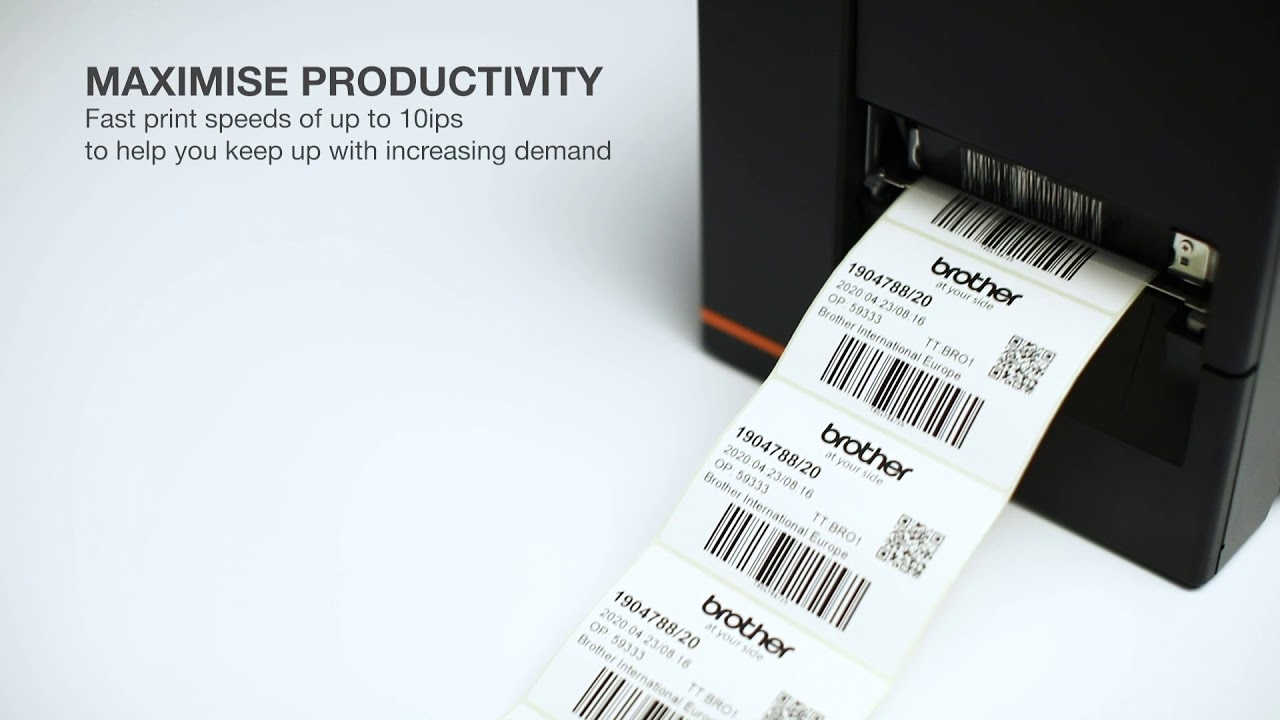 Video demostrativo de la impresora Brother TJ-4020TN