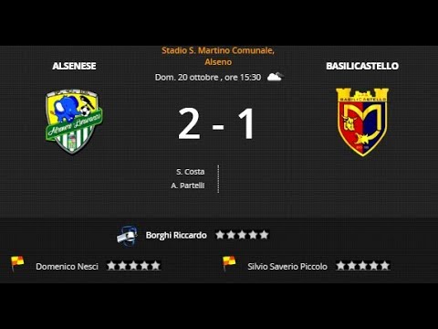 Alsenese VS Basilicastello 2 - 1