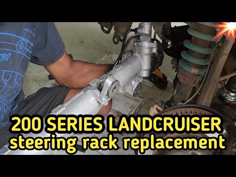 200 Series Toyota  Landcruiser Steering Rack Replacement 2008