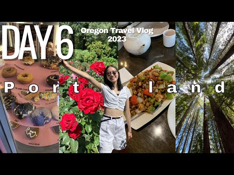 Portland VLOG: Washington Parks, trying Voodoo donuts & more! | Sarah’s Travel Diaries