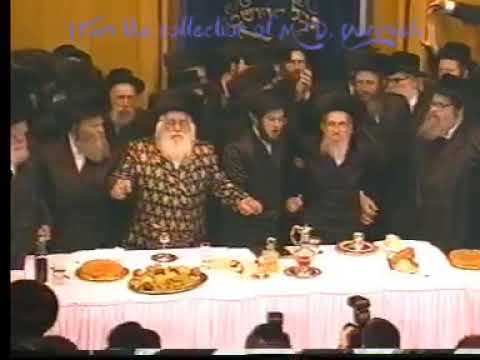 Rebbes of Vishnitz, Slonim, and Belz in the Slonimer Beis Medrash - The MD Yarmish Collection