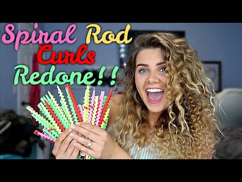 Trying Spiral Rod Curls AGAIN! |Christene Renshaw