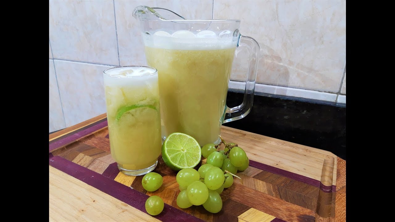 SUCO DE UVA VERDE E SEUS BENEFÍCIOS (POR FERNANDO COUTO)
