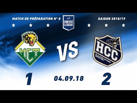 04.09.2018 HC Thurgau - HC La Chaux-de-Fonds (1-2)