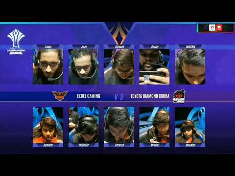 XDG[EXDEE Gaming] VS TDC[Toyota Diamond Cobra] Game 01