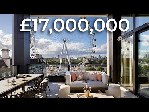INSIDE a £17,000,000 London PENTHOUSE with Amazing Views! | Luxury Property Tour
