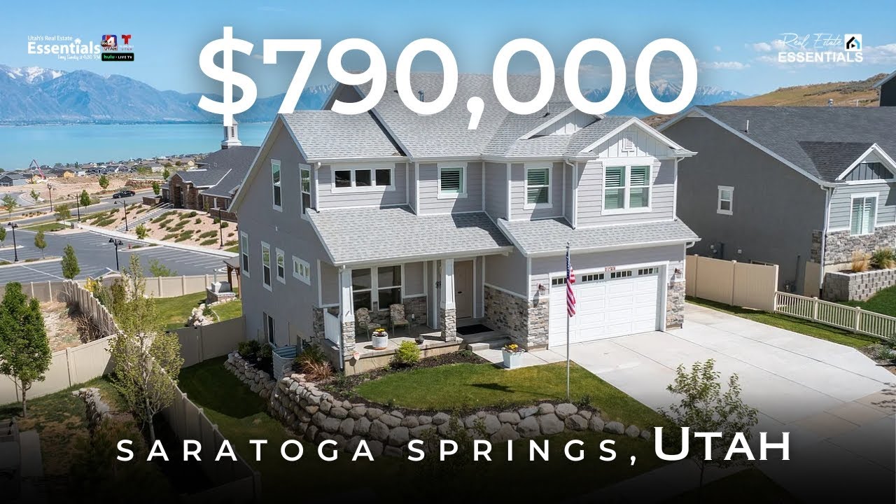 🏡 3238 S Tytus Ln, Saratoga Springs, UT | REE | ABC4 Utah's Real Estate Essentials