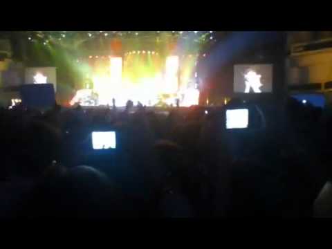 One direction sing only girl in the world live