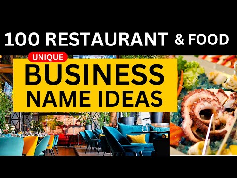 , title : '100 Unique Restaurant & Food Business Name Ideas for 2023'