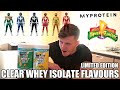 MYPROTEIN POWER RANGERS LIMITED EDITION CLEAR WHEY ISOLATE REVIEW