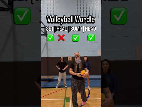 Volleyball Wordle pt.9 | They have to be trolling 😩😩 #basketball #volleyball #wordle #challenge