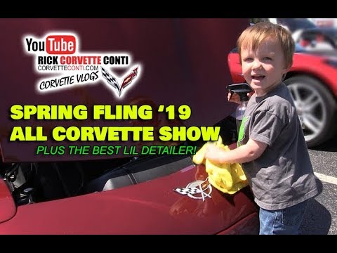 RICK CONTI @ CHOSEN FEW SPRING CORVETTE SHOW ~ COUGHLIN CORVETTE 2019 Video