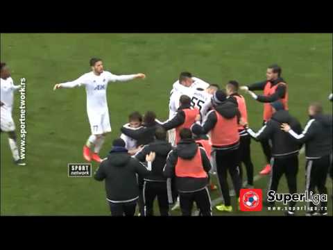 Super liga 2015/16: 25.Kolo: Čukarički - Javor-Matis 1:0 (0:0)