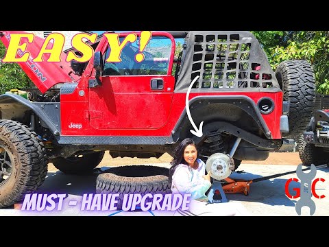 BEST Brake Upgrade that WON'T Brake the BANK - Jeep Wrangler Large Tires