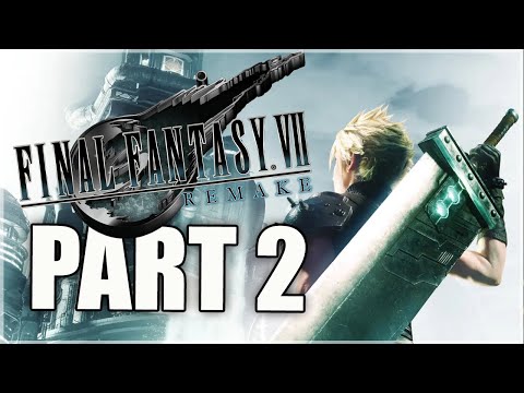 SEPHIROTH'S BACK - FINAL FANTASY 7 REMAKE Gameplay Walkthrough Part 2 [4K PS4 PRO] PLATINUM TROPHY